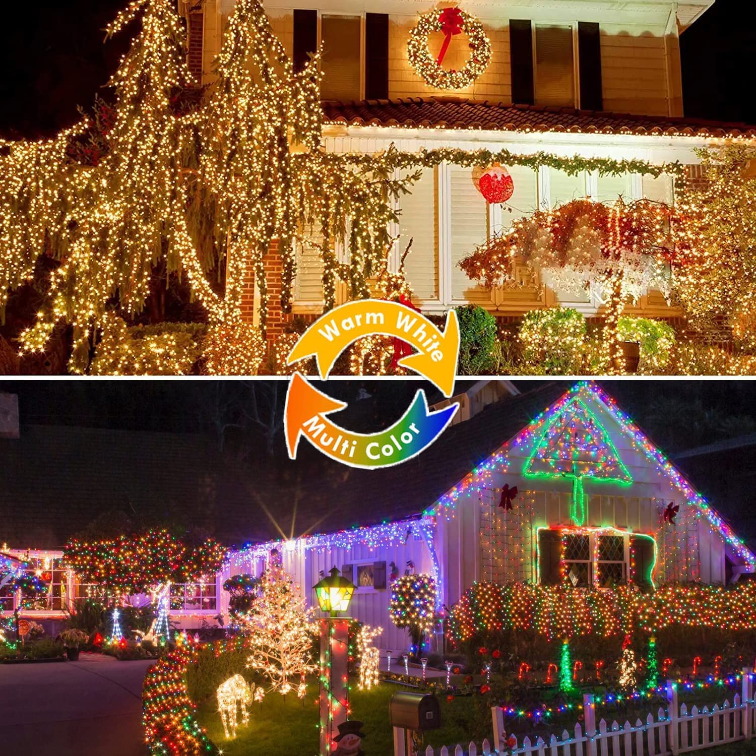 LUCES NAVIDEÑAS LED RGB INTELIGENTES 🌲 MAS DE 50% DE DESCUENTO APERTURAMOS CAMPAÑA🌲