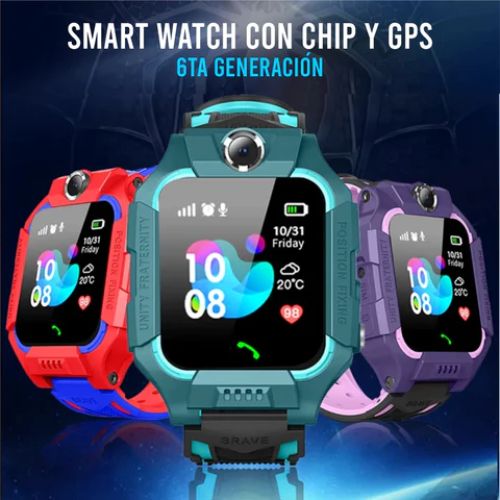 SMARTWATCH Q19 KIDS CHIP Y GPS ✅